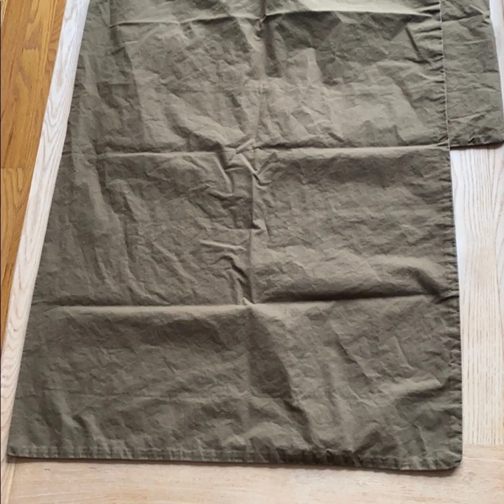 Calvin Klein Cotton Olive Green Pillowcases Set